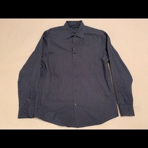 Perry Ellis Men’s Patterned Dress Shirt